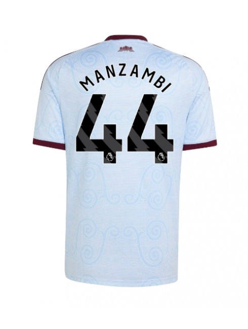 Aston Villa Johan Manzambi #44 Replika Tredje Kläder 2026-27 Kortärmad Aston Villa Johan Manzambi #44 Replika Tredje Kläder 2026-27 Kortärmad